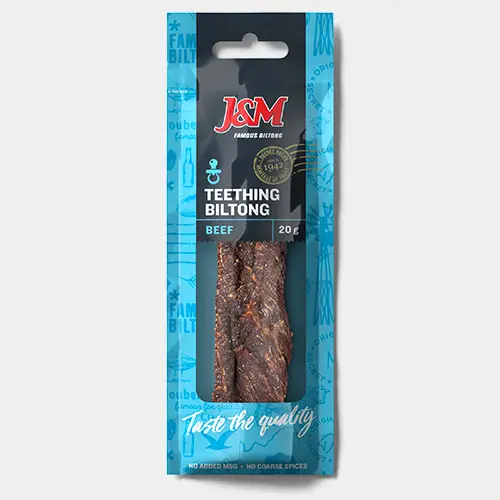 Beef Teething Biltong 20g x 10