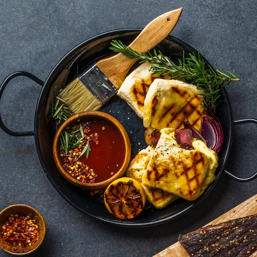 Chilli Biltong and Balsamic Braai Broodjies