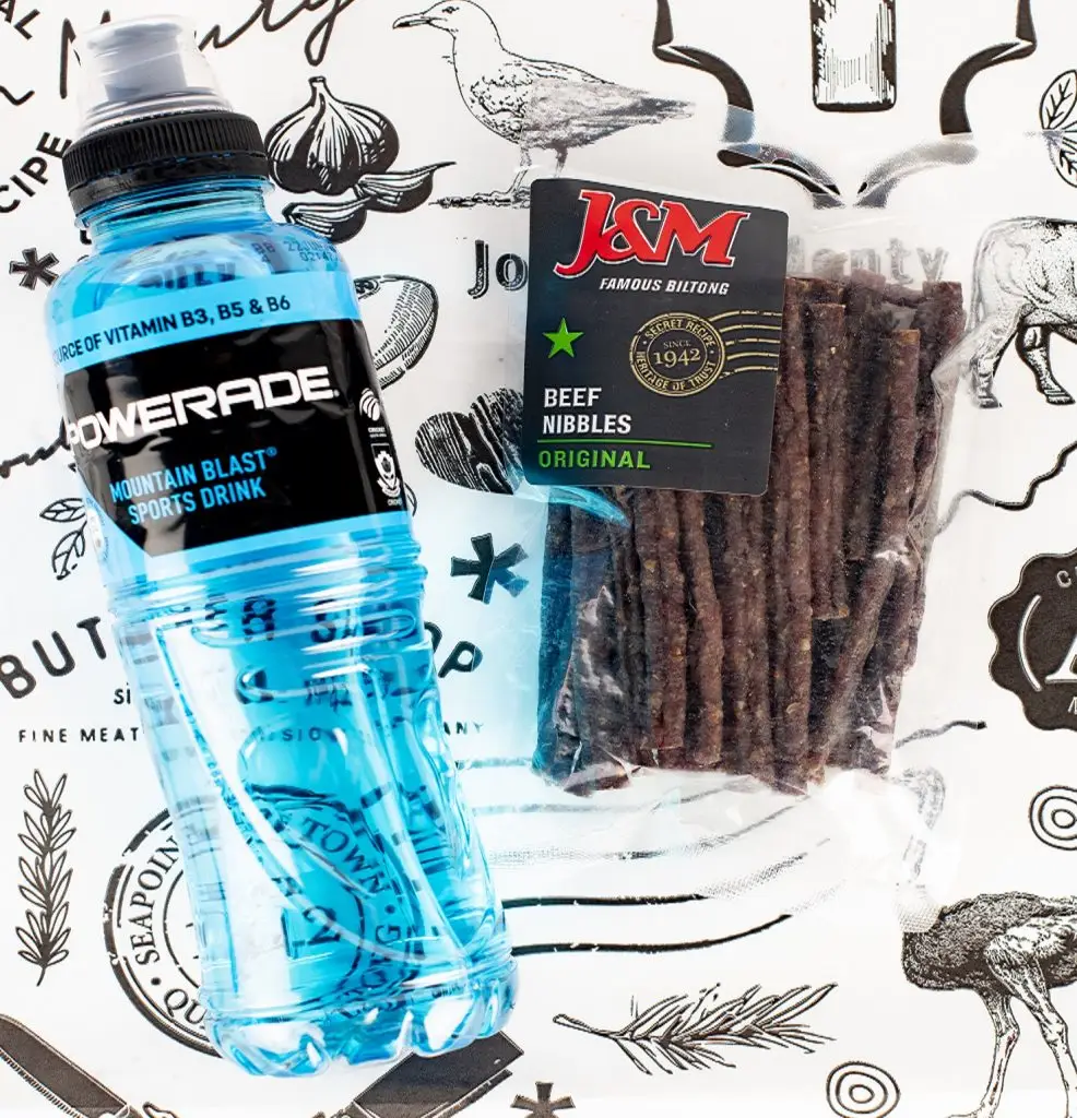 Nibbles and Powerade Combo Deal
